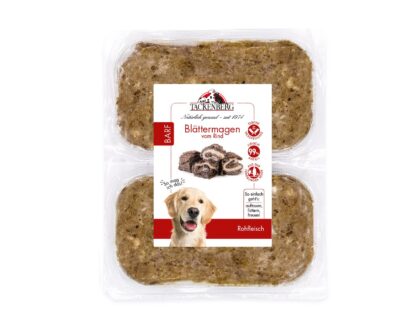 BARF Blättermagen vom Rind für Hunde  - 500 g - Premiumqualität von Tackenberg*