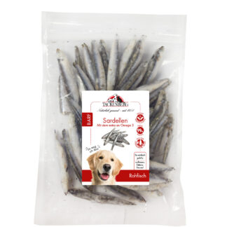 BARF Fischies - Sardellen für Hunde  - 650 g - Premiumqualität von Tackenberg*
