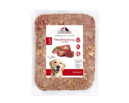 BARF Fleischmischung vom Rind für Hunde  - 28 x 500 g - Premiumqualität von Tackenberg*