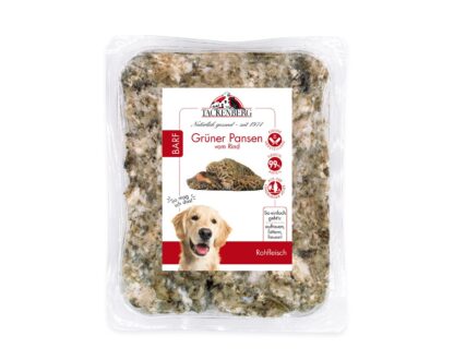 BARF Grüner Pansen vom Rind für Hunde  - 28 x 500 g - Premiumqualität von Tackenberg*