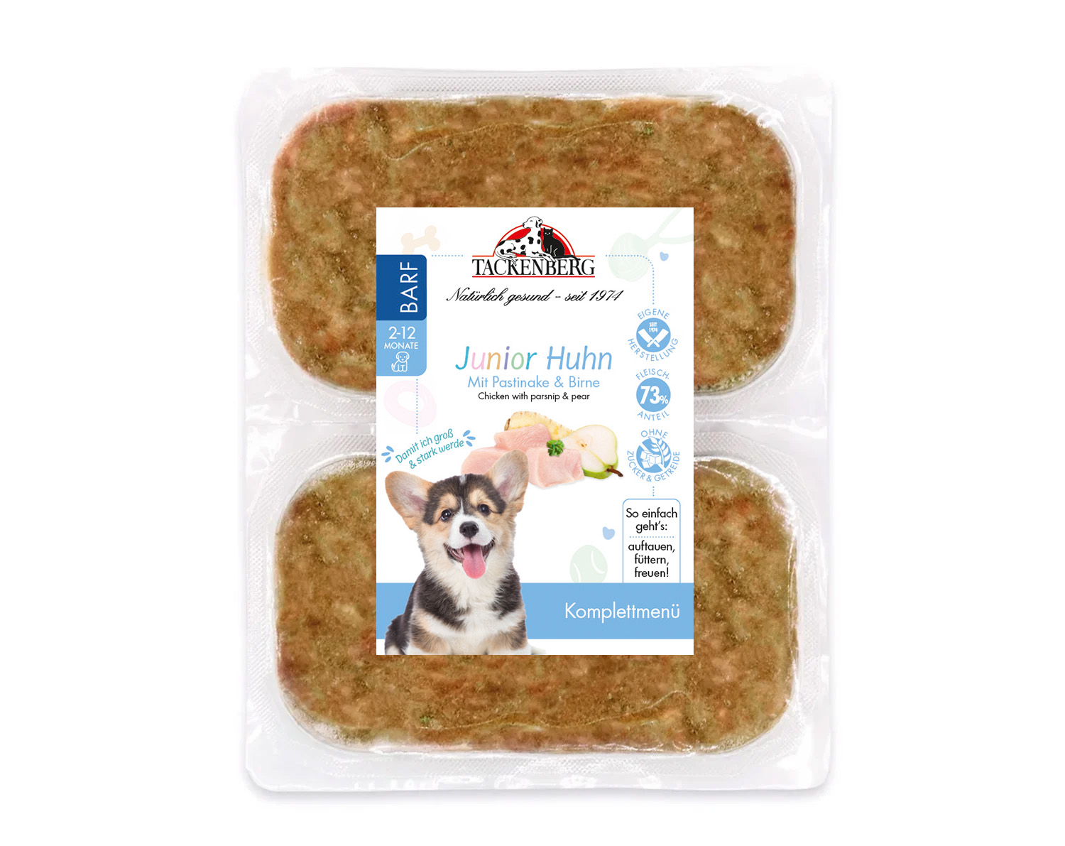 BARF Junior vom Huhn | Online bei Tackenberg - 14x500 g - Premiumqualität von Tackenberg*