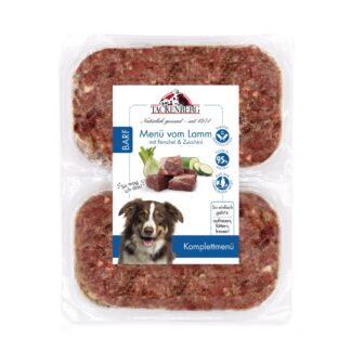 BARF Menü Lamm & Fenchel für Hunde  - 500 g - Premiumqualität von Tackenberg*