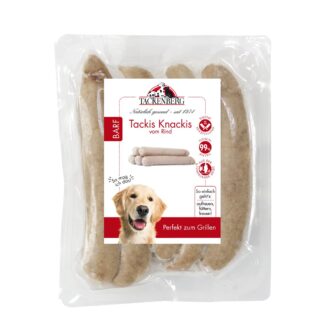 BARF Tackis Knackis vom Rind für Hunde  - 2 x 5 Stk. - Premiumqualität von Tackenberg*