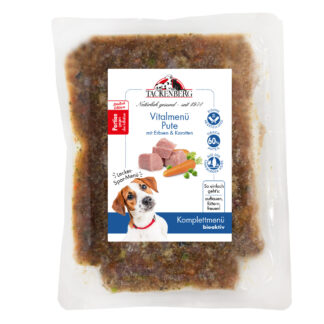 BARF-Vitalmenü für Hunde von der Pute | Online bei Tackenberg - 14 x 500 g - Premiumqualität von Tackenberg*