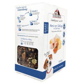 BARF to Go Menü Geflügel & Obst Risotto für Hunde - 500g - Premiumqualität von Tackenberg*