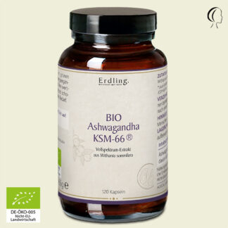 BIO Ashwagandha KSM-66® vegan - 120 Kapseln*