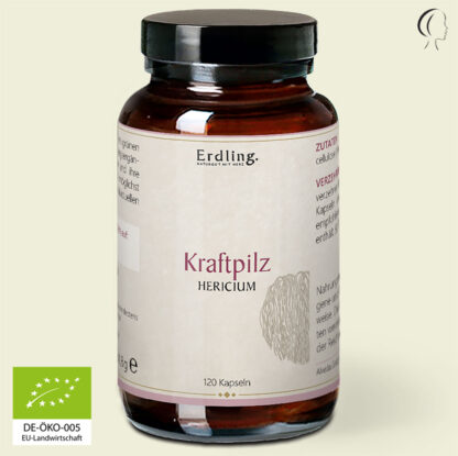 BIO Kraftpilz Hericium - Vitalpilz - 120 Kapseln*