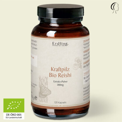 BIO Kraftpilz Reishi - Vitalpilz - 120 Kapseln*