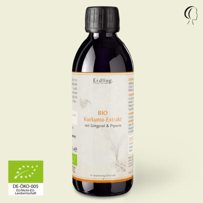 BIO Kurkuma-Extrakt mit Gingerol und Piperin in Oxymel - 250ml*