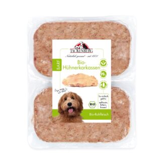 Bio BARF Hühnerkarkassen für Hunde & Katzen  - 14 x 500 g - Premiumqualität von Tackenberg*