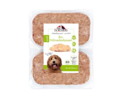 Bio BARF Hühnerkarkassen für Hunde & Katzen  - 14 x 500 g - Premiumqualität von Tackenberg*