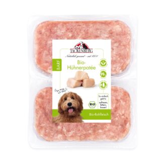 Bio BARF Hühnerpatee für Hunde & Katzen  - 14 x 500 g - Premiumqualität von Tackenberg*
