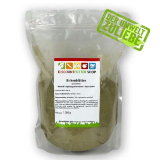 Birkenblätter (gemahlen) *