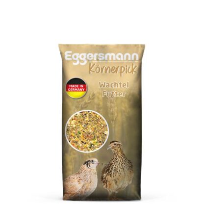 Eggersmann Körnerpick Wachtel Futter 10 kg - Alleinfutter für Wachteln*