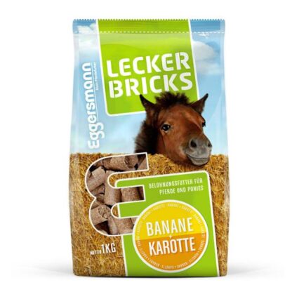 Eggersmann Lecker Bricks Banane + Karotte 1 kg Belohnungsfutter*