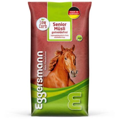 Eggersmann Senior Müsli getreidefrei 15 kg getreidefreies Pferdefutter für ältere Pferde*