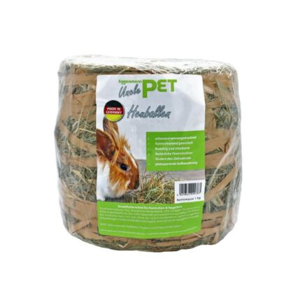 Eggersmann Uncle Pet Heuballen 1 kg – Raufutter für Kleintiere & Nager*
