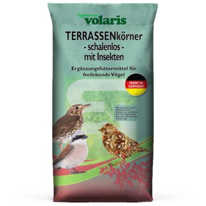 Eggersmann volaris Terrassenkörner schalenlos mit Insekten 10 kg*