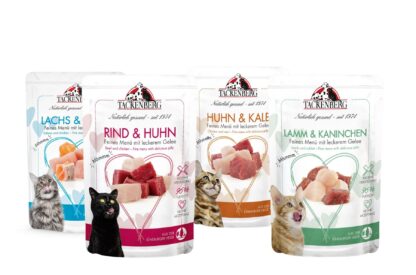 Frische Nassfuttermenüs für Katzen | Online bei Tackenberg - 24 x 85g - Premiumqualität von Tackenberg*