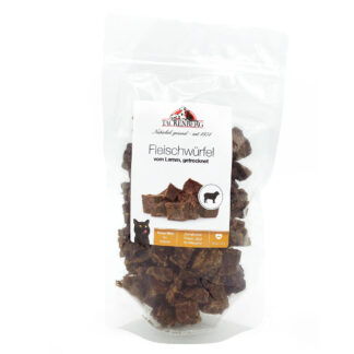 Getrocknete Fleischwürfel vom Lamm für Katzen  - 250 g - Premiumqualität von Tackenberg*