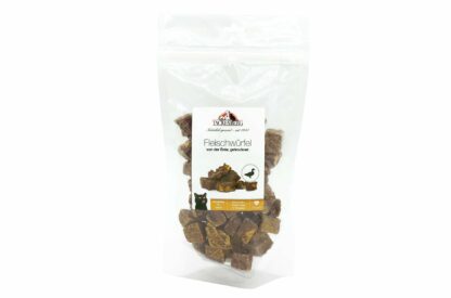 Getrocknete Fleischwürfel von der Ente für Katzen  - 250 g - Premiumqualität von Tackenberg*