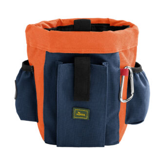 HUNTER Gürteltasche Bugrino Profi - Grau/Blau, orange - Premiumqualität von Tackenberg*