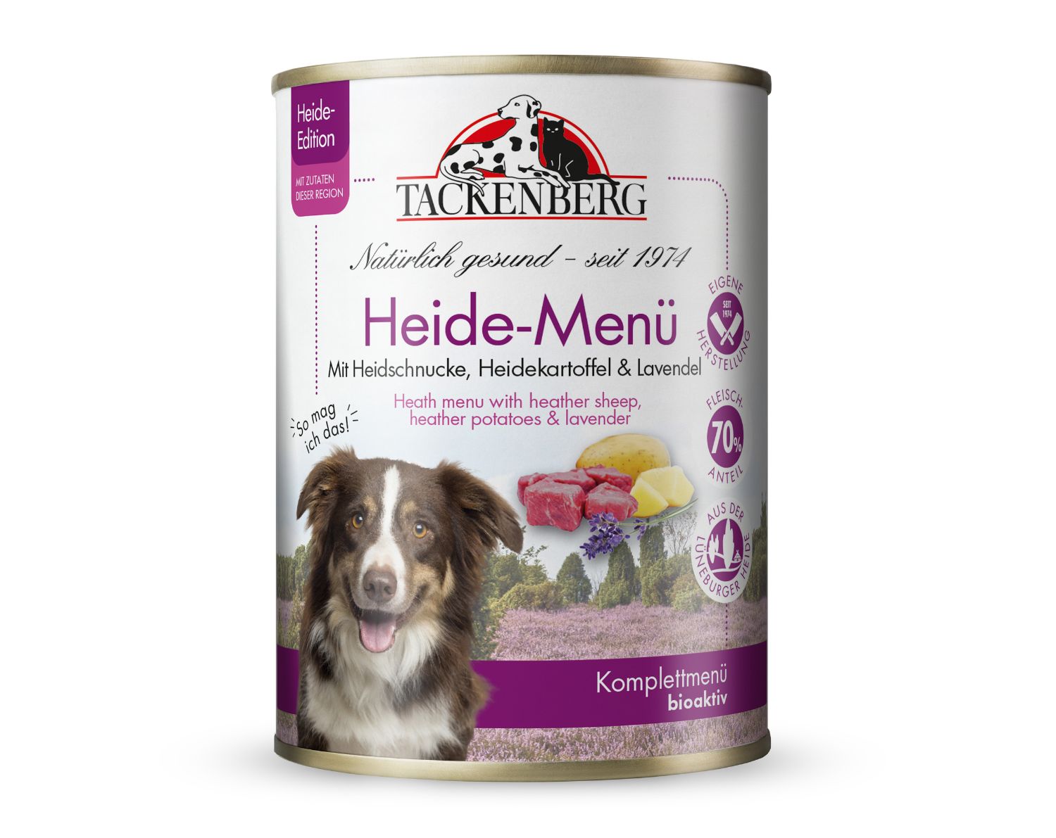 Heidschnuckenmenü aus der Lüneburger Heide | Im exklusiven Design bei Tackenberg - 2 x 6 x 400 g (Schnuckis gratis) - Premiumqualität von Tackenberg*