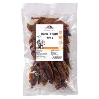 Hühnerflügel getrocknet für Hunde & Katzen  - 500 g - Premiumqualität von Tackenberg*