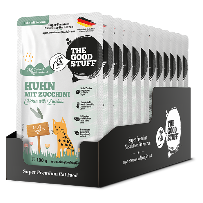 Huhn mit Zucchini - Pouch*