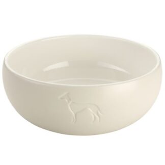 Keramiknapf für Hunde in weiß von Hunter | TACKENBERG - 350 ml - Premiumqualität von Tackenberg*
