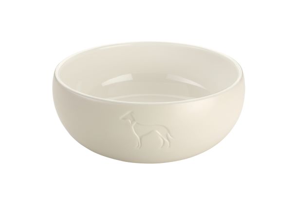 Keramiknapf für Hunde in weiß von Hunter | TACKENBERG - 350 ml - Premiumqualität von Tackenberg*
