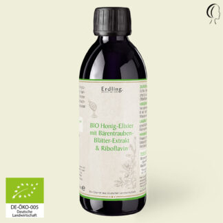 MHD 04.08.2026 BIO Honig-Elixier mit Bärentraubenblätter-Extrakt + Riboflavin...*