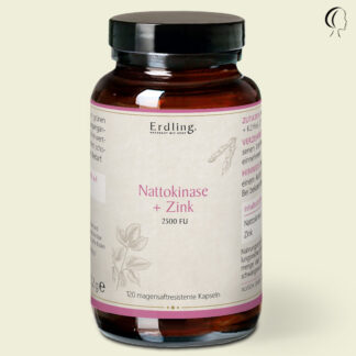 MHD 30.12.2025 Nattokinase + Zink Kapseln 2500 FU - 120 DR Kapseln*