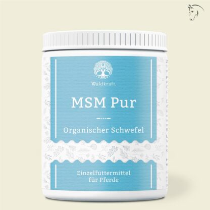 MSM Pur für Pferde - Organischer Schwefel - OptiMSM® - 950g*