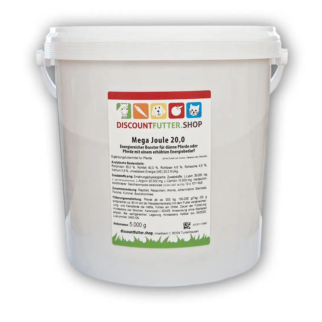Mega Joule 20,0 (für dünne Pferde) *