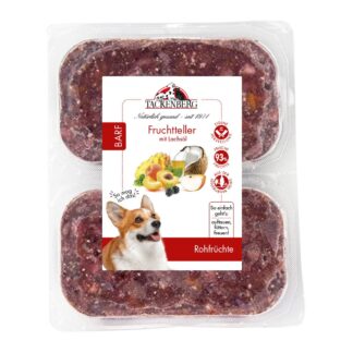 Menü Fruchtteller für Hunde  - 500 g - Premiumqualität von Tackenberg*