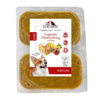 Menü Obstmischung für Hunde  - 500 g - Premiumqualität von Tackenberg*