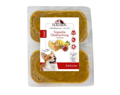 Menü Obstmischung für Hunde  - 500 g - Premiumqualität von Tackenberg*