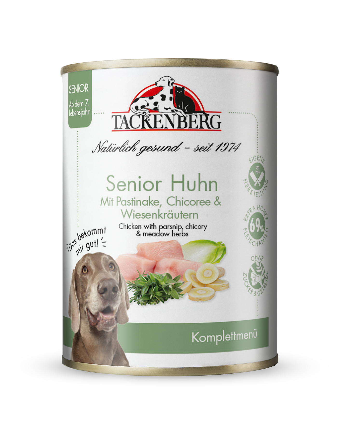 Nassfuttermenü für Senioren | Online bei Tackenberg - 6 x 200 g - Premiumqualität von Tackenberg*