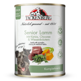 Nassfuttermenü für Senioren | Online bei Tackenberg - 6 x 400 g - Premiumqualität von Tackenberg*