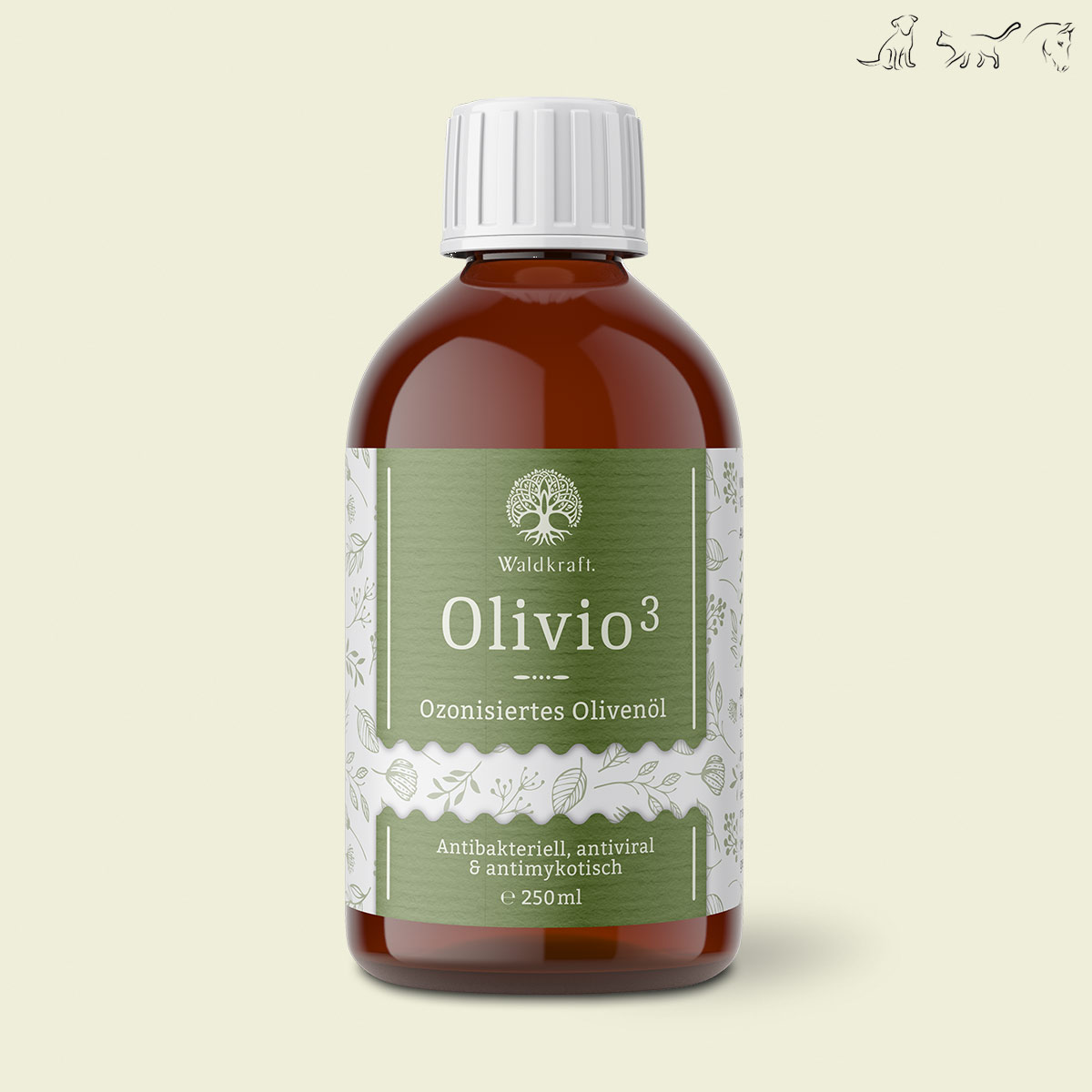 Olivio³ - Ozonisiertes Olivenöl - 250ml*