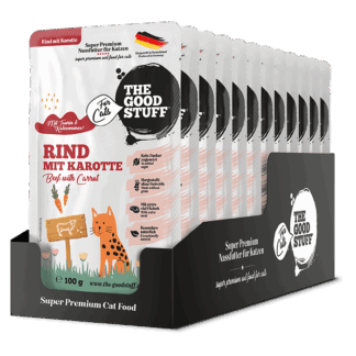 Rind mit Karotte - Pouch*