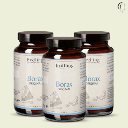 Set: 3er Pack - Borax - 99,9% Reinheit - 3x 70g*