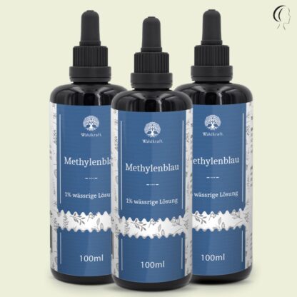 Set: 3er Pack - Methylenblau 1% - 3x 100ml*