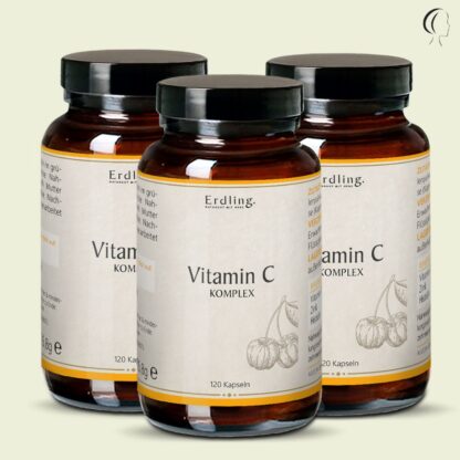 Set: 3er Pack - Vitamin C Komplex - 3x 120 Kapseln*