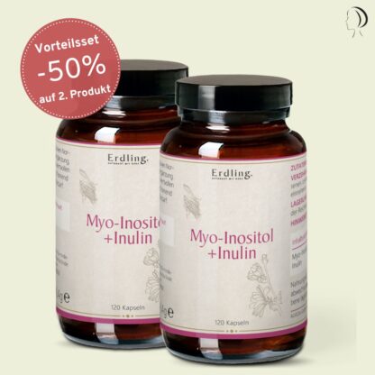 Set: Aktion Myo-Inositol + Inulin - 2 x 120 Kapseln*