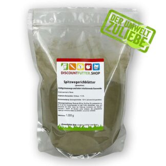 Spitzwegerichblätter (gemahlen) *