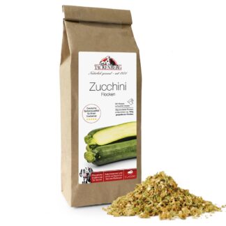 TACKENBERGS Zucchiniflocken: Milde Flocken für Hunde - 150 g - Premiumqualität von Tackenberg*