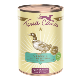 Terra Canis Classic | Ente mit Naturreis, Roter Bete, Birne und Sesam 400g*