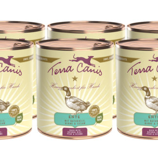 Terra Canis Classic | Ente mit Naturreis, Roter Bete, Birne und Sesam 6x 800g*